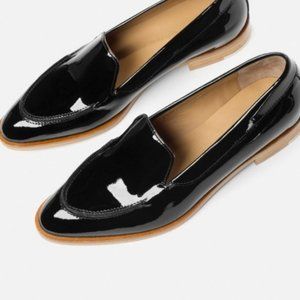 Everlane Black Patent Modern Loafer